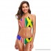 USA Flag Grunge Women's Sexy Bikini Swimsuit Set Halter Bathing Suit Swimwear Beachwear Usa Fiag Jamaican Flag B07PHS6TL9